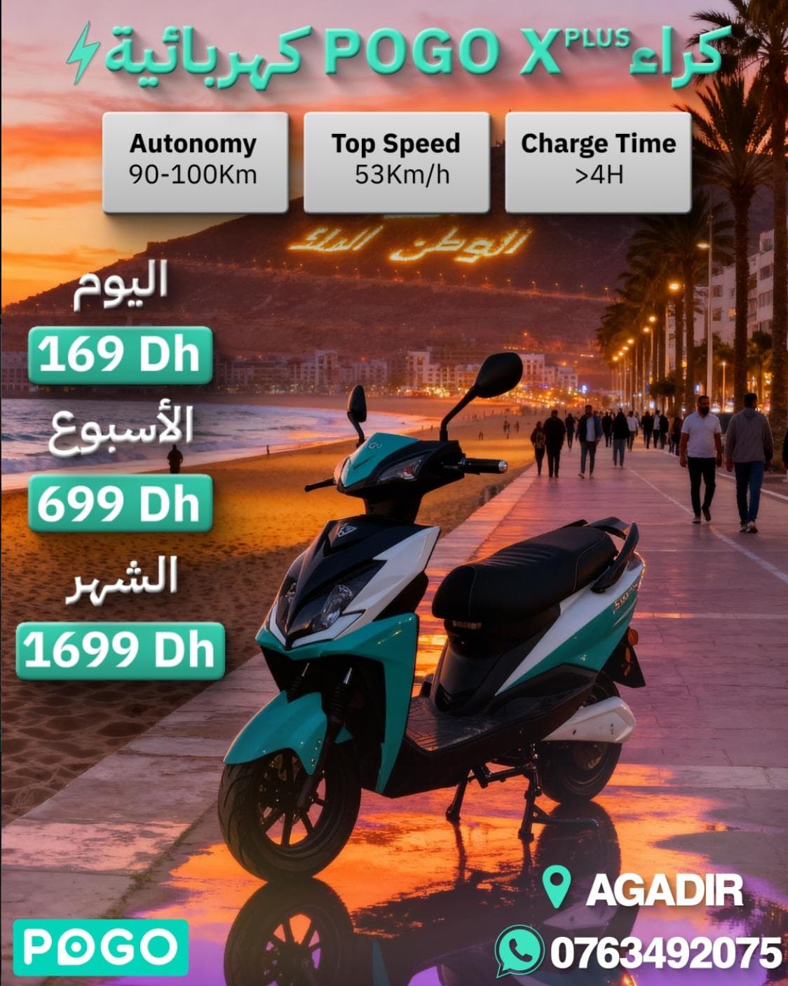 location rent renting scooters motos Slide 3